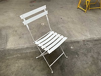 Metalen klapstoel (33x)