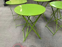 Metalen klaptafel (6x) - afbeelding 2 van  6