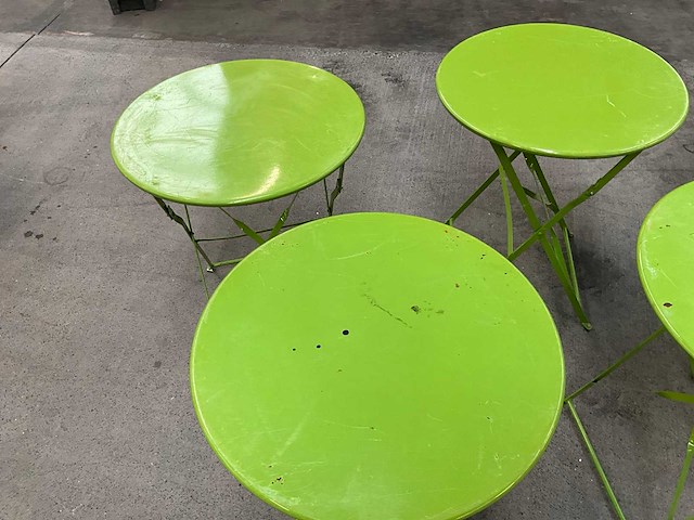 Metalen klaptafel (6x) - afbeelding 3 van  6