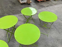 Metalen klaptafel (6x) - afbeelding 4 van  6