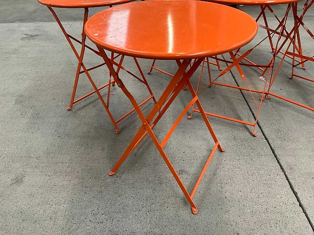 Metalen klaptafel (6x) - afbeelding 2 van  8