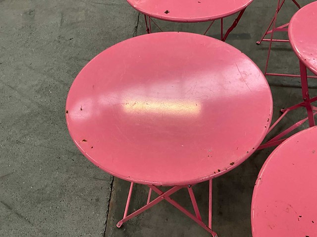 Metalen klaptafel (6x) - afbeelding 4 van  8