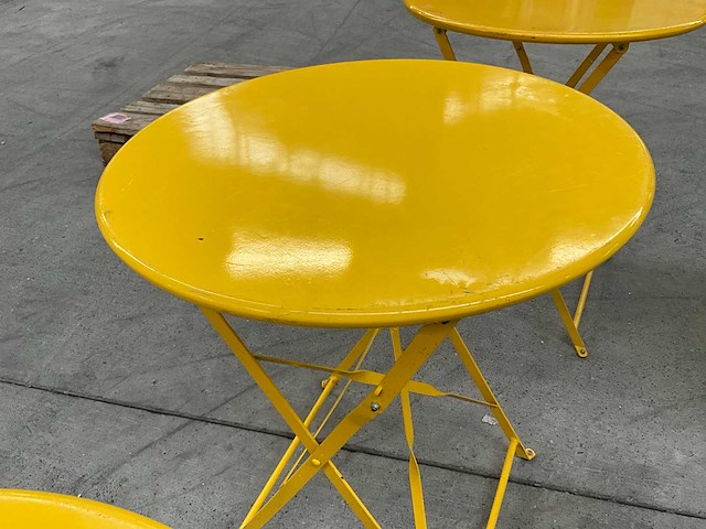 Metalen klaptafel (6x) - afbeelding 3 van  9