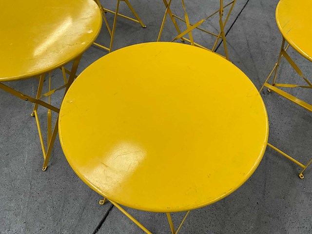 Metalen klaptafel (6x) - afbeelding 4 van  9