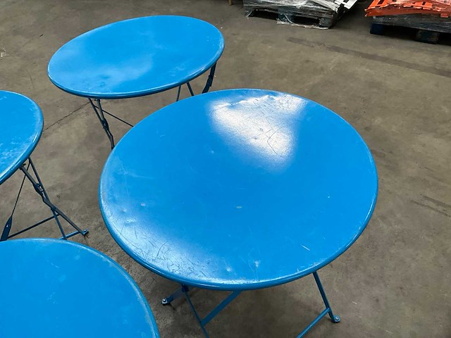 Metalen klaptafel (6x) - afbeelding 2 van  7