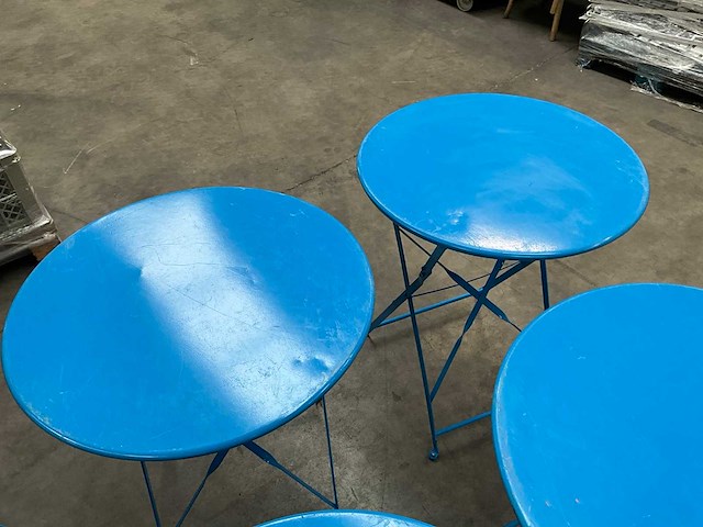 Metalen klaptafel (6x) - afbeelding 3 van  7