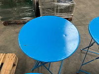 Metalen klaptafel (6x) - afbeelding 4 van  7