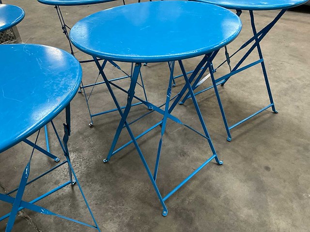 Metalen klaptafel (6x) - afbeelding 5 van  7