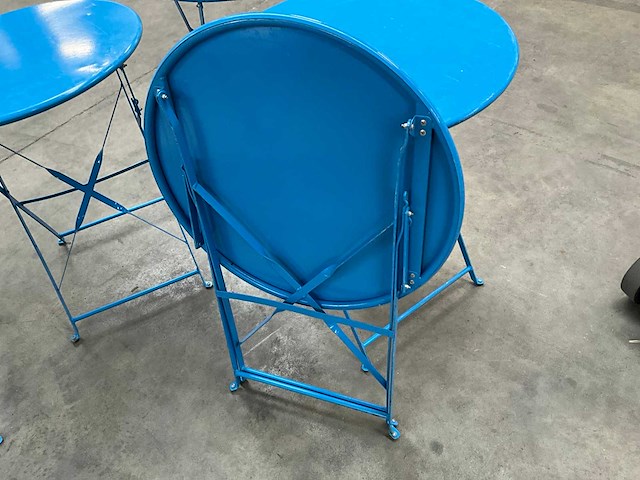 Metalen klaptafel (6x) - afbeelding 6 van  7