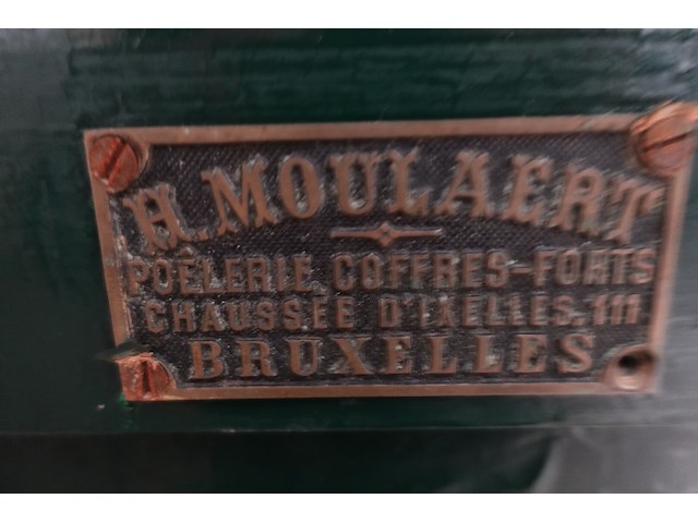 Metalen kluis moulaert - afbeelding 3 van  4