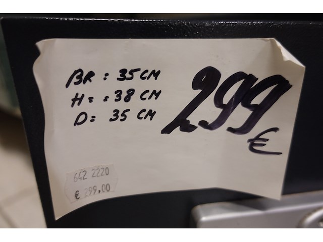 Metalen kluis - afbeelding 4 van  7