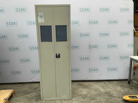 Metalen kluiskast (2x)