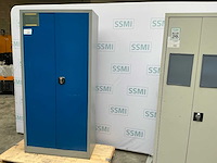 Metalen kluiskast (2x) - afbeelding 3 van  10