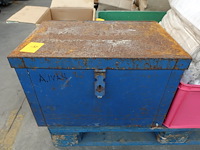 Metalen koffer met diverse spanbanden