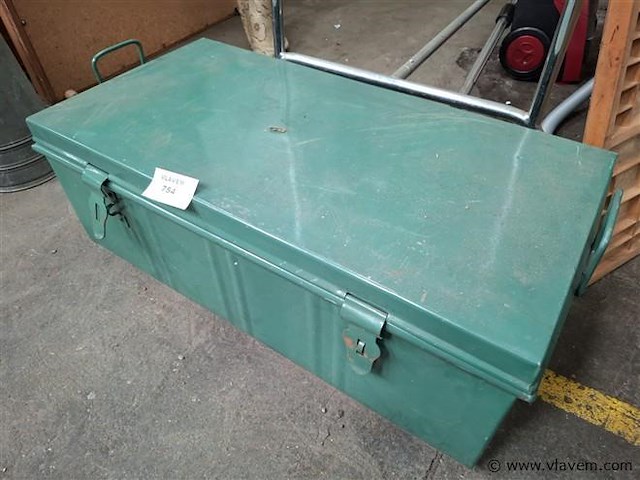 Metalen koffer - afbeelding 1 van  2
