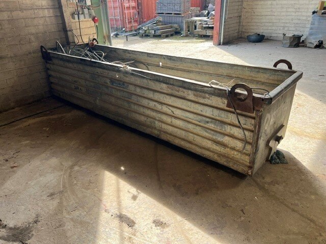 Metalen kraanbak 80x300 cm (30) - afbeelding 3 van  5