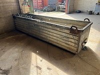 Metalen kraanbak 80x300 cm (30) - afbeelding 3 van  5