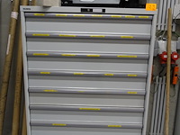 Metalen ladekast lista + inhoud - afbeelding 1 van  10