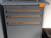 Metalen ladenkast