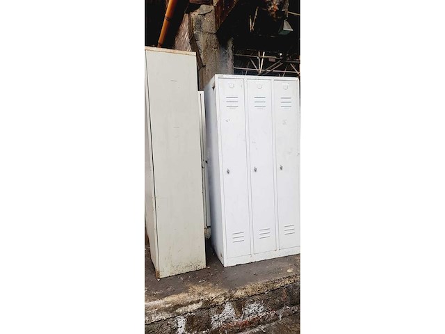 Metalen locker (3x) - afbeelding 5 van  5