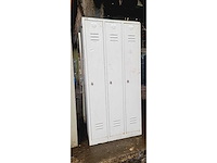 Metalen locker (3x) - afbeelding 1 van  5