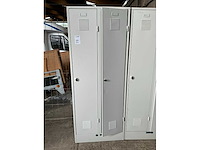 Metalen lockerkast (2x) - afbeelding 2 van  6