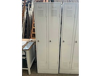 Metalen lockerkast (2x) - afbeelding 3 van  4