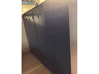 Metalen lockers (5x) - afbeelding 3 van  4