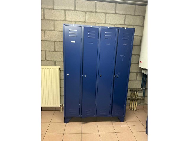 Metalen lockers (7x) - afbeelding 1 van  4