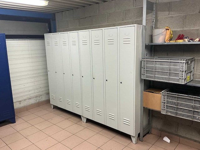 Metalen lockers (7x) - afbeelding 3 van  4