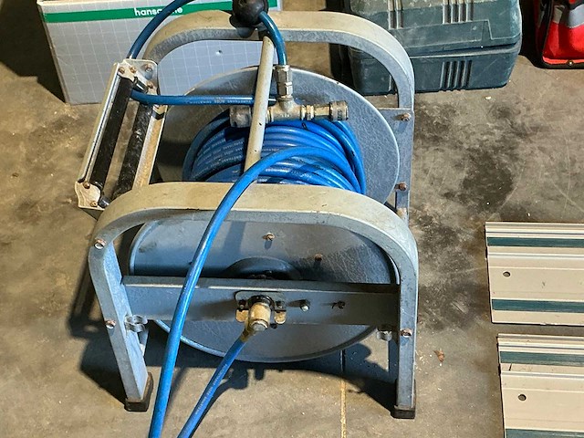 Metalen luchtslanghaspel - afbeelding 1 van  1