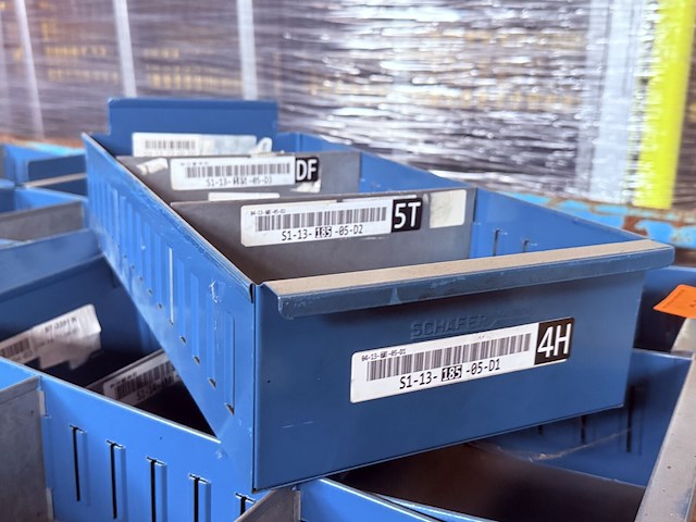 Metalen magazijnbakken schaeffer - afbeelding 1 van  4