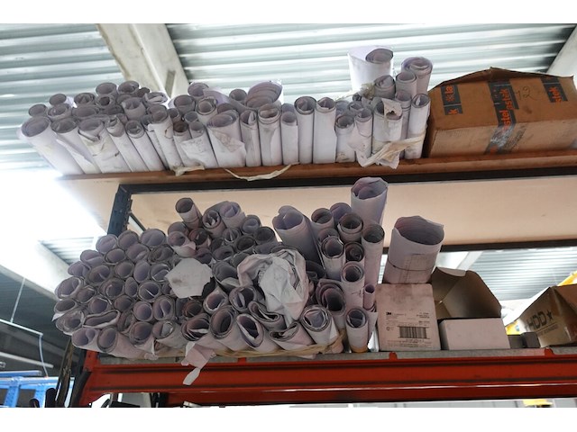 Metalen magazijnrek + inhoud - afbeelding 9 van  10