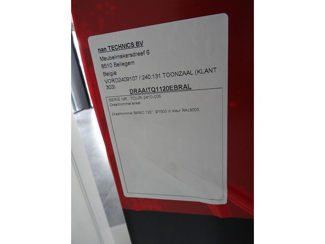 Metalen manshoge draaitrommel - afbeelding 4 van  5