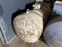 Metalen mazouttank 1000l