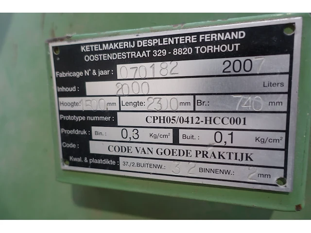 Metalen mazouttank - afbeelding 5 van  5