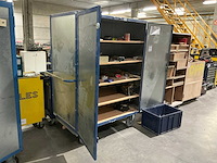 Metalen mobiele gereedschapskast - afbeelding 2 van  5
