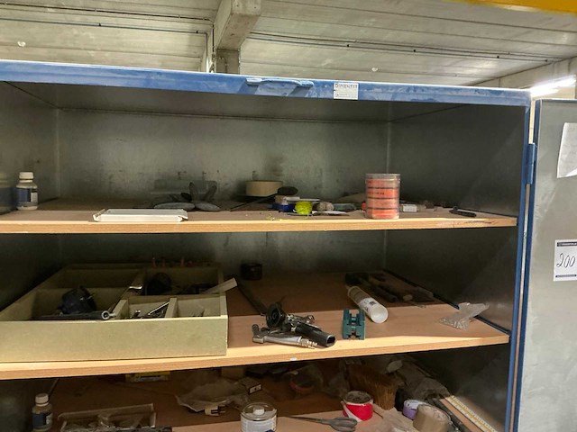 Metalen mobiele gereedschapskast - afbeelding 3 van  5