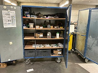 Metalen mobiele gereedschapskast - afbeelding 1 van  5