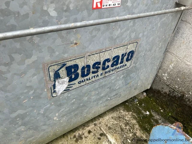 Metalen opbergkist boscaro. - afbeelding 2 van  2