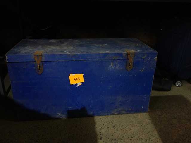 Metalen opbergkist - afbeelding 1 van  1