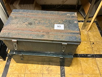 Metalen opbergkoffer (2x) - afbeelding 3 van  4