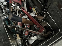 Metalen opbergkoffer met inhoud divers gereedschap - afbeelding 6 van  12