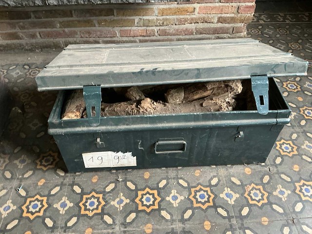 Metalen opbergkoffer - afbeelding 4 van  4