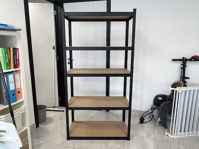 Metalen opbergrek / magazijnstelling - afbeelding 1 van  5