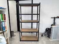 Metalen opbergrek / magazijnstelling - afbeelding 1 van  5