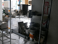 Metalen opbergrek met 5 legroosters - afbeelding 1 van  2