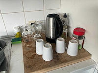 Metalen opbergrek met inhoud (4x) - afbeelding 8 van  24