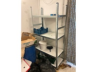 Metalen opbergrek met inhoud (4x) - afbeelding 11 van  24