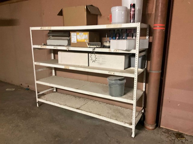 Metalen opbergrekken (4x) - afbeelding 1 van  8